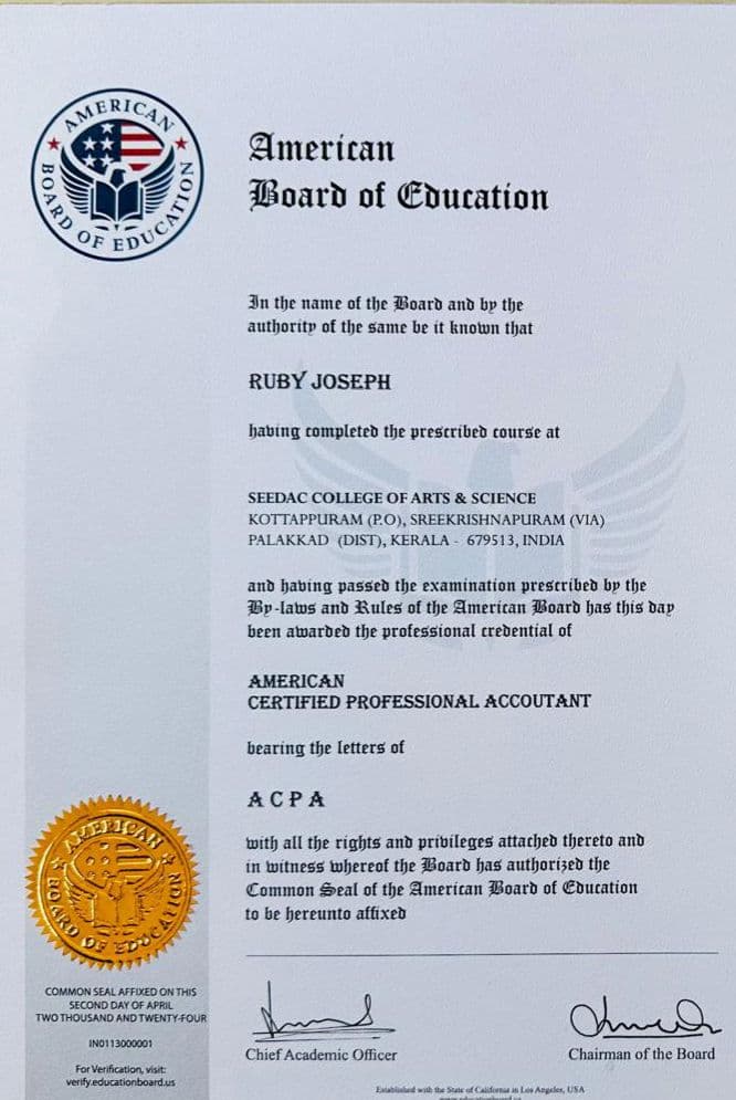 Certificate 2